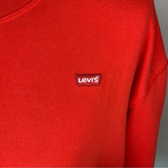 Red Levi’s Sweatshirt Size M - Picture 5 of 10